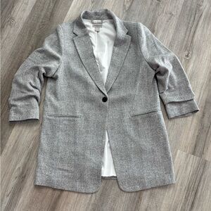 H&M Light Gray Blazer Sz medium